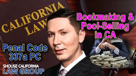 illegal gambling california|Penal Code § 337 PC – Bookmaking, P.
